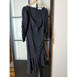 RODARTE x UNIVERSAL STANDARD GATHERED RUCHED DRESS - XS (US 10-12)